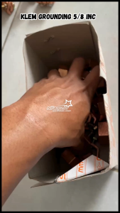 GROSIR Klem Kabel Klem 5/8 Besi Arde Grounding Klem Cincin Grounding