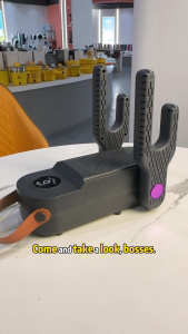 4-Rack Portable Folding Shoe Dryer For Home Ultraviolet Sterilization Deodorization Constant Temperature Drying Protects Shoes Can Dry 4 Pairs Of Shoes Simultaneously