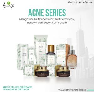 Promo Batrisyia Herbal Paket Acne Series 2 Perawatan Kulit Berjerawat