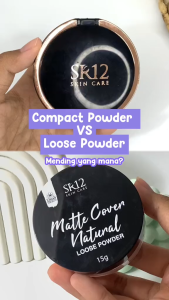 Daily Cover Sr12 Bedak Padat Glowing Tahan Lama Anti Air Tidak Mudah Luntur UV Filter Spf25 Ori Bpom