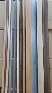 DIY Home Design 2400mm SPC Flooring Skirting Line / L Skirting / T Mouldings Waterproof Durable