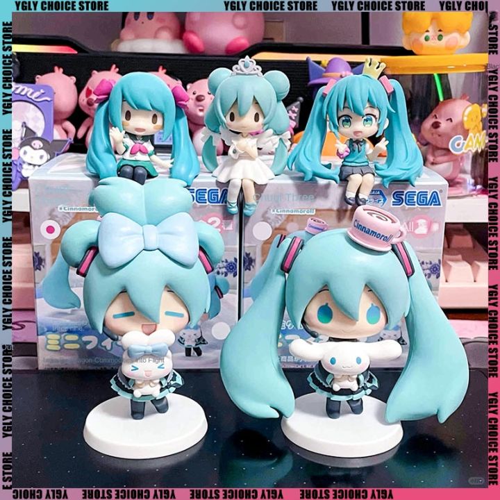 Figurine Hatsune Miku X Cinnamoroll, FuRyu, 20cm, PVC, Vocaloid, Neuve 2024