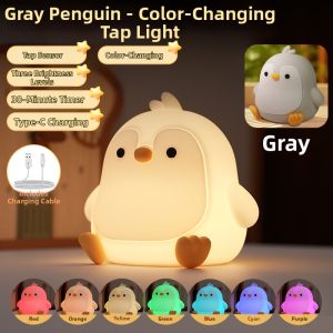 HAOXIANGJIA | Cute Eye-Protective Tap Night Light for Bedrooms