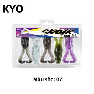Kingdom | Bộ Mồi Câu Cá Mềm Kingdom 5 Chiếc 90mm 6.2g Chất Liệu TPE Mồi Giả Nổi Trên Mặt Nước Dùng Cho Câu Cá Bass Cá Lóc Nước Ngọt