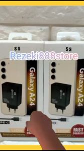 Charger For Samsng Galaxy A24 180W Full Black Support Fast Charging