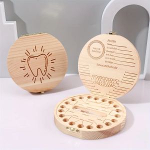 1PC Childrens Milk Tooth Box - Baby Collection Box For Preserving Milk Teeth And Storing Teeth As A Memento