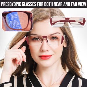 Presbyopic Glasses For Both Near And Far View Anti Blue Light Reading Glasses Automatic Zoom High-Quality Lenses