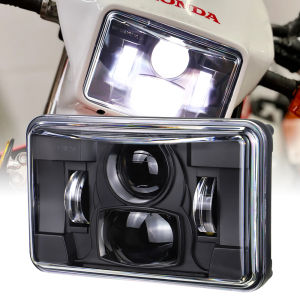 4X6" LED Headlight Motorcycle Light for Honda XR250 XR400 XR650L XR650R for Suzuki DRZ Replacement H4651 H4652 H4656 H4666 H6545