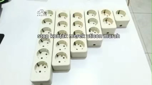 Stop Kontak Uticon 1-6 Lubang OB Outbow Colokan Listrik Tanpa Kabel