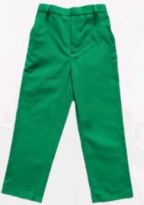 seragam sekolah celana hijau Mi pinggang karet
