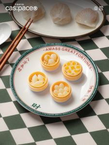 Creative Hong Kong Style Mobile Phone Stand Tea Snack Holder Rotatable And Extendable Suitable for Apple Huawei Plastic Sticky Back Universal Use