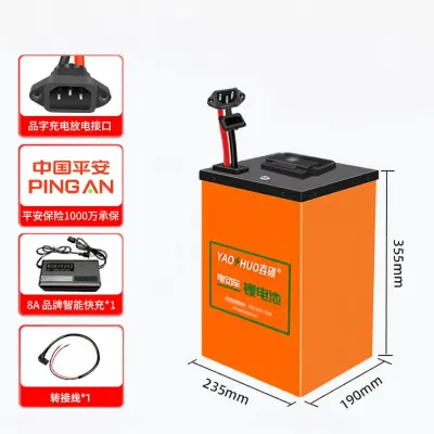 High Capacity Delivery Suitable Lithium Battery 60V