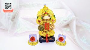 Đĩa tỏi thần tài vàng sjc đầy nhà - TỎI CÁT TƯỜNG