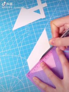 A4 PVC Cutting Mat Double-sided Patchwork Cut Pad Manual Diy Model Tools Accessory Stationery