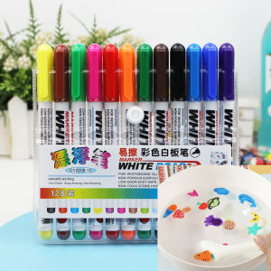 12color/set Erasable Magnetic Whiteboard Marker Pen Blackboard Marker Chalk Glass Ceramics Offoce School Art Stationery CW-153