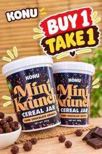BUY 1 TAKE 1 Konu Mini Krunch Dark Chocolate - 360grams