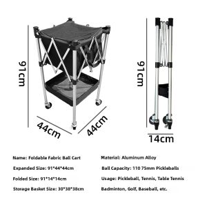 ZUNGH | Pickleball Collector Cart