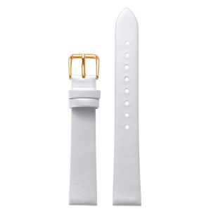 10mm 12mm 14mm 16mm Universal Leather Watchstrap for Men Women Watchband Ultra-thin Calf Leather Bracelet Pin Buckle Accessories