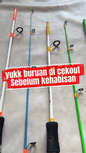 JORAN SHIKARI PRIMUS PRAWN 120 - 150 BAHAN FIBER SOLID ACTION 6-12LB MAMPU MENAMPUNG BEBAN HINGGA 6KG COCOK UNTUK MANCING HARIAN