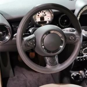 For BMW MINI COOPER R55 R56 R57 R58 R59 R60 R61 2007 - 2013 ABS 3Pcs/set Car Steering Wheel Trim Cover Sticker Auto Accessories