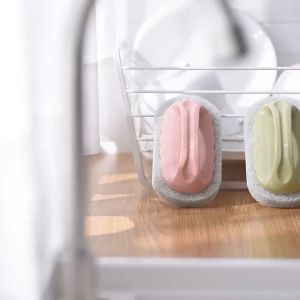 3 สี แปรงฟองน้ำ แปรงขัดห้องครัว แปรงขัดอเนกประสงค์ แปรงขัดอ่างล้างจาน แปรงซักผ้า พร้อมแปรงทำความสะอาด