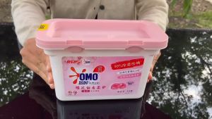 Hộp 50 viên giặt ô mô hương hoa