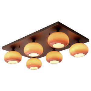 DGY | Retro Caramel Colored Eye-Protecting Ceiling Light