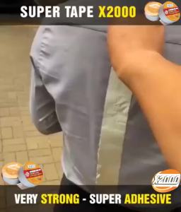 Super Sticky Aluminum Foil Butyl Rubber Tape Self Adhesive Waterproof For Pipe Cracks Roofs Wall Crack Repair X2000