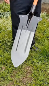 วัสดุหนา!!ทนทาน!พลั่วขุดดิน พลั่วแซะหญ้า พลั่วเหล็ก เสียมขุดดิน ใช้งานได้หลากห