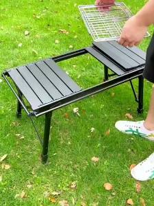 IGT Basket Folding 1 Unit Igt Drain Basket Stainless Steel Igt Camping Table Basket Lightweight Portable IGT Table Accessories