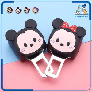 1 Pasang Colokan Seatbelt Gesper Ekstensi Sabuk Pengaman Mobil Seatbelt Mobil Mickey Mouse Minnie