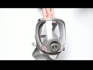 Gas Mask Survival Nuclear and Gas Mask with 40mm Activated Carbon Filter and 60926 Filter Full Face Respirator Mask