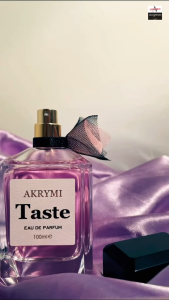 AKRYMI AUGEAS [TASTE – Pink] Perfume for Women – 100ml | Oil-Based Sweet & Seductive Scent with Long-Lasting Allure Scented Scent Cologne Aroma Perfumes Fragrance Cosmetic