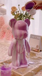 DIY Fluid Bear Models: A Guide to Creating Unique Handmade Violent Bear Personality Ornaments