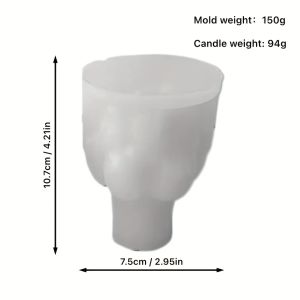 3D tulip bouquet silicone mold DIY flowers aroma candles plaque ornament handmade gift soap candle wedding gift