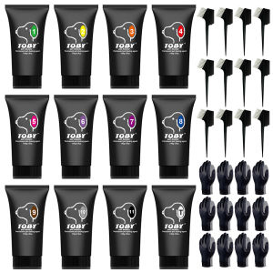 Toby Pet Hair Dyeing Paste 150g Large Size Teddy Bichon Coloring Agent Dog Hair Dye for Pet Grooming Tools Beauty Scissors