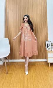 Daster Fuji Rayon Motif Bunga