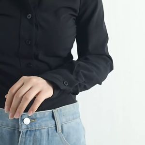 10MM Button Extension Buckle Resin with Elastic Shirt Collar Extender Cuff Collar Elastic Buckle Telescopic Button Elastic Collar Extenders Button Extenders for Shirt Dress Trousers Coat Collars Free Sewing Waistband Expander