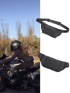 Motorcycle Riding Motorcycle Waist Bag Womens Crossbody Shoulder Bag Mens Traveling by Motorcycle Equipment Outdoor Cycling Running Chest Bag Sports