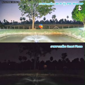 Uniarch กล้อง Wi-Fi 5MP ที่ให้ภาพสว่างแม้ในที่มืด รุ่น : Uho-P3C-M5F4 Panda Series (ภาพกลางคืนสว่างเหมือนกลางวัน)