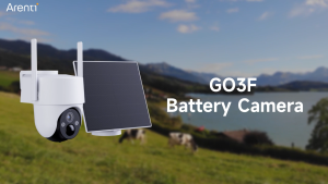 ARENTI GO3F - AOV | Wireless Outdoor Battery Camera | Solar Panel | CCTV IP Camera