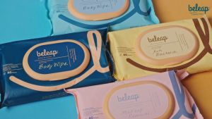 beleap Biodegradable Anti-bacteria Wet Wipe Tissue (12x 40s)- Extra Large Extra Thick