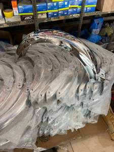 Slebor belakang cb 125 crome merk osk