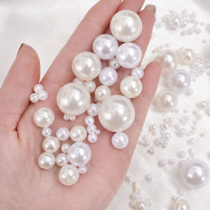 ลูกปัดมุกเทียม ABS โรงงานพลังน้ำสูงแวววาวแบบ DIY กิ๊บติิดผมสสารมุกเทียมเป็นมิตรต่อสิ่งแวดล้อมลูกปัดกระจัดกระจายไข่มุกโรงงานพลังน้ำ