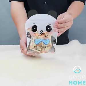 5050HOME Cartoon Goodies Bag Childrens Day Packaging Ziplock Bag Birthday Party For Kids Door Gift Bag