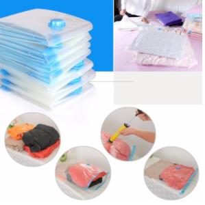 Vacuum compressed storage bag pumping vacuum compressed bag