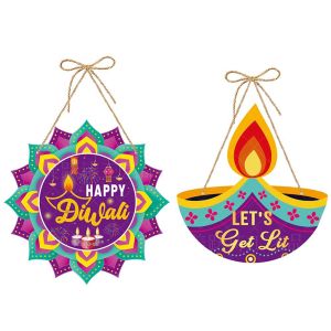 2024 Diwali Door Hanging Pendants Deepavali Festival Party Gift Deepavali Wall Decoration Christmas Garage Door Decoration Thanksgiving Door Decorations - Lazada