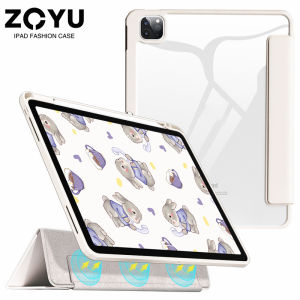 ZOYU iPad case HD Transparent Acrylic Case 【Detachable case】for iPad 2022 m2 Pro 11 Pro 12.9  (2020/2021/2022) ipad Air 4 air 5 ipad 10 gen 7th 8th 9th mini 6 ipad Pro 11 (2018) 【Right pen tray】Supports second-generation pencil charging