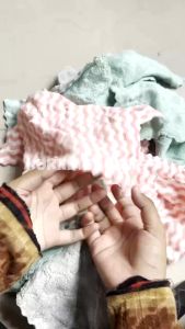 Kain Lap Dapur Anti Minyak & Lembut: Coral Fleece & Microfiber