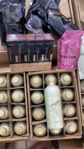 Bộ Dầu Gội Xả - Kem Hấp Dầu Ủ Xả Dưỡng Phục Hồi Tóc Mềm Mượt ngăn gàu giảm gãy rụng Collagen Kalispro 800ml